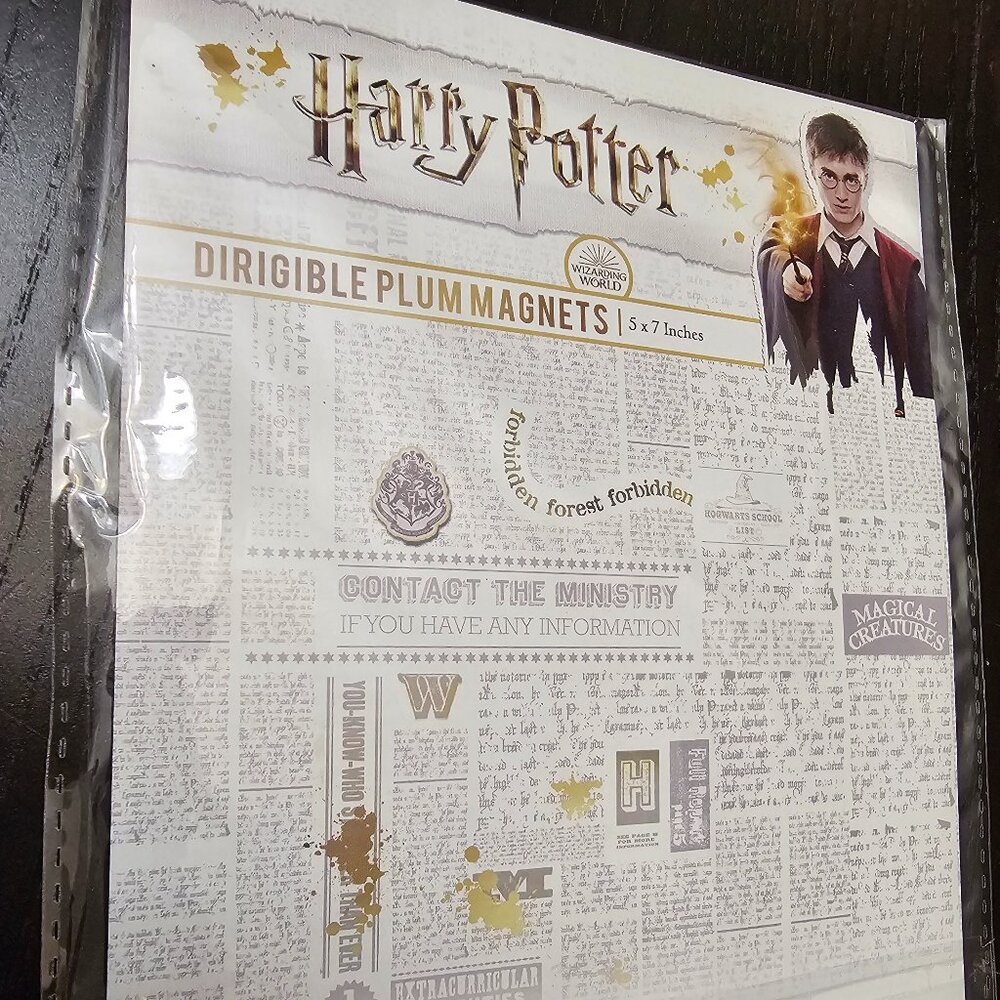 Harry Potter Dirigible Plum Magnets! New in package!